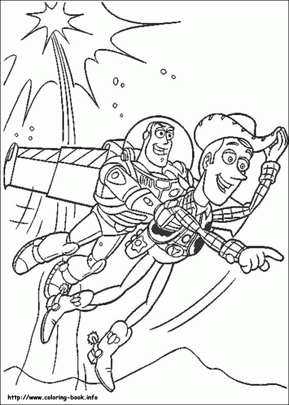 Toy Story kolorowanki